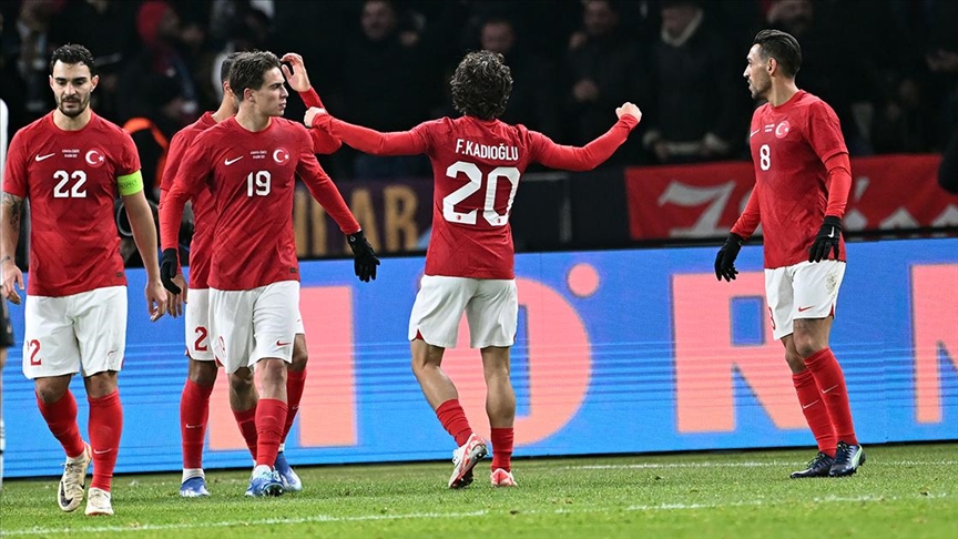 Türkiye deplasmanda Almanya'yı 3-2 mağlup etti!