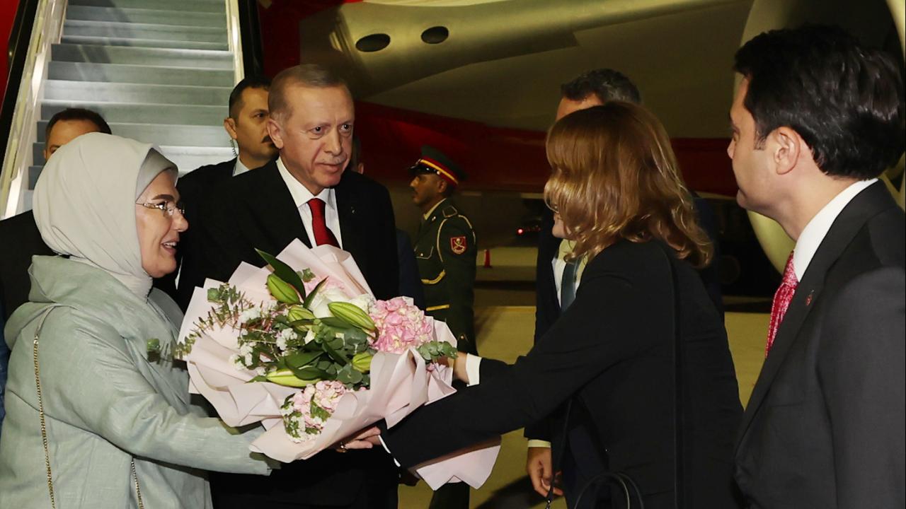Cumhurbaşkanı Erdoğan, Birleşik Arap Emirlikleri'nde..