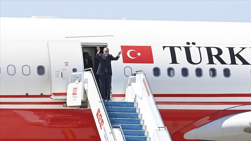 Cumhurbaşkanı Erdoğan Katar'da..