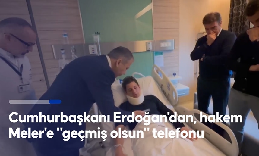 Erdoğan, hakem Meler ile telefon görüşmesinde gerekenin yapılması talimatını verdiğini söyledi