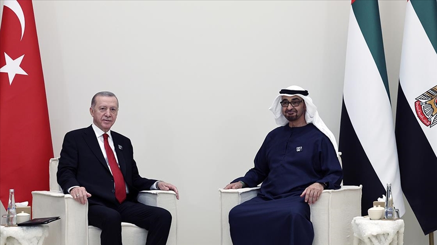 Cumhurbaşkanı Erdoğan, BAE Devlet Başkanı Al Nahyan ile telefonda görüştü