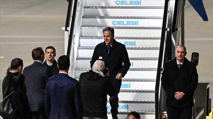 ABD Dışişleri Bakanı Blinken İstanbul'a geldi