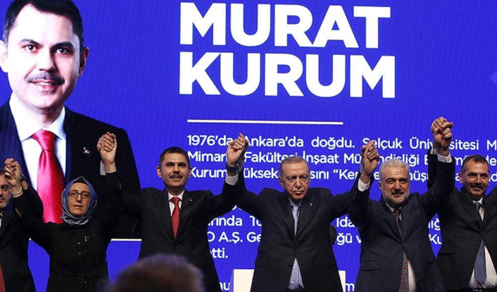 Cumhur İttifakı'nın İstanbul Büyükşehir Belediye Başkan adayı Murat Kurum oldu
