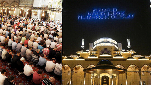 Regaip Kandili dualarla idrak edildi