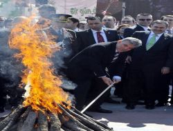 Cumhurbaşkanı Gül Nevruz Ateşini Yaktı