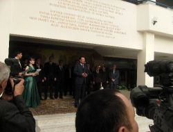 Eski Türk Hanları Tuy Ukık Ve Terkin'in Anıtları Avrasya Üniversitesi'nde Sergileniyor