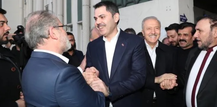 İBB Başkan adayı Murat Kurum'dan Caferi Derneği'ne ziyaret