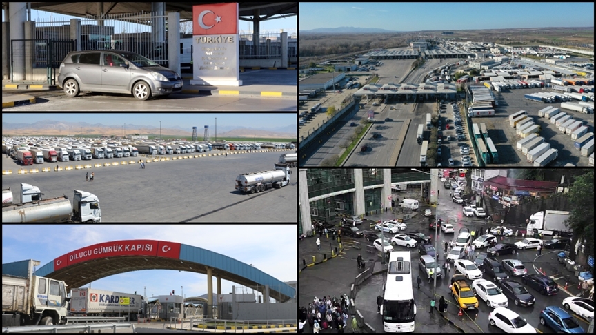 Türkiye'de 15 gümrük kapısında sürdürülen yenileme çalışmaları tamamlandı