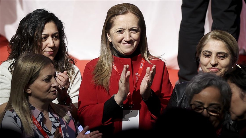 DİSK Genel Başkanlığı'na bir kez daha Çerkezoğlu seçildi