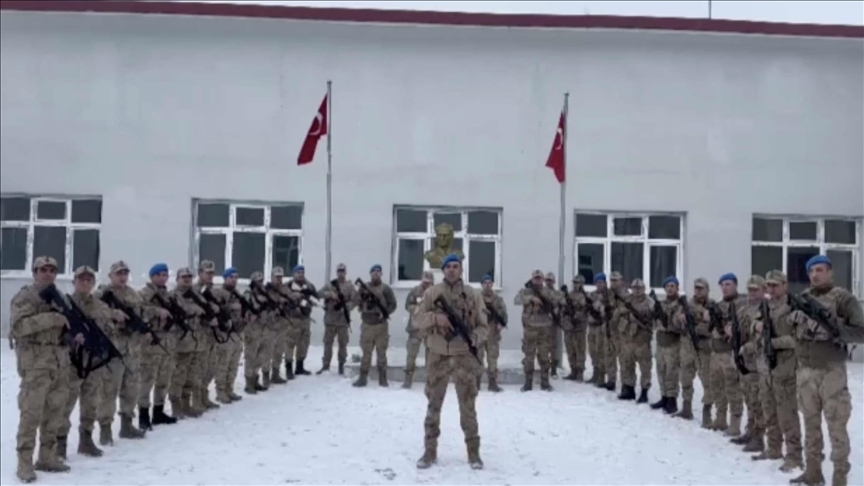 Mehmetçik'ten moral mektubu gönderen Adıyamanlı öğrencilere teşekkür videosu