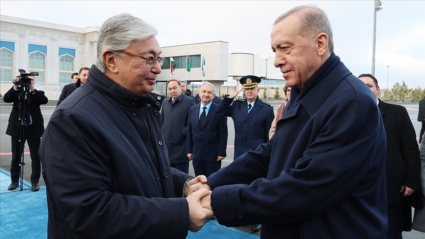Kazakistan Cumhurbaşkanı Tokayev, Erdoğan'ın doğum gününü kutladı!