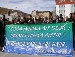 Çevrecilerden Mercan Barajı'na Suç Duyurusu