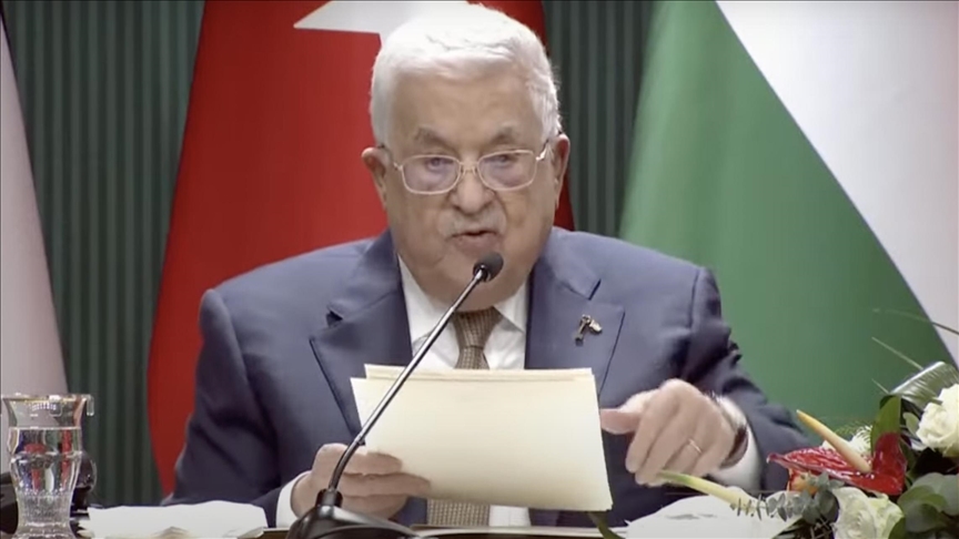 Abbas: Türkiye, Filistin halkına karşı bütün sorumluluğunu en iyi şekilde yerine getirmektedir