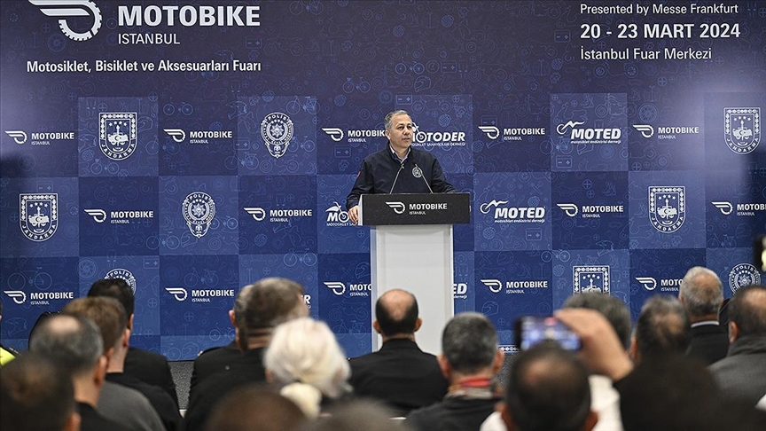 Bakan Yerlikaya: Son 10 yılda motosiklet sayısı ülkemizde yüzde 77,7 arttı