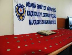Adana'da Roma Dönemine Ait Sikkeler Ele Geçirildi
