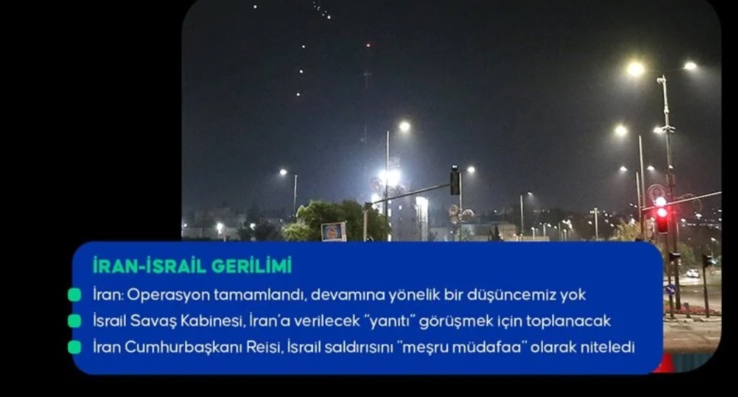 İran, İsrail'e yönelik askeri operasyonun tamamlandığını açıkladı
