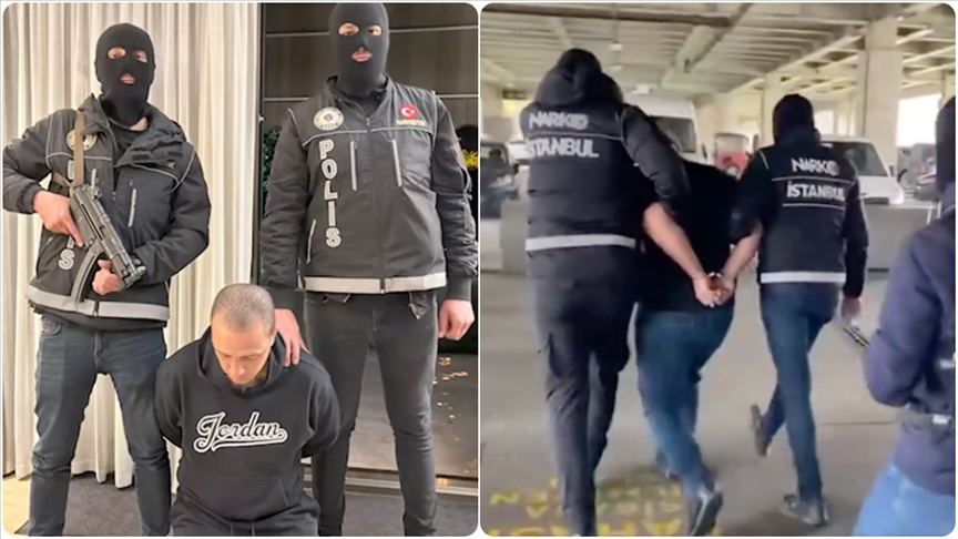 Interpol'ün kırmızı bültenle aradığı yabancı uyruklu 2 kişi İstanbul'da yakalandı