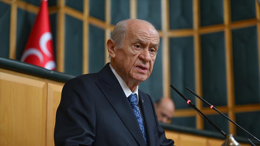 Bahçeli: İsrail'i tüm öfkemle lanetliyorum