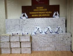 Siirt'te 19 Bin Paket Kaçak Sigara Ele Geçirildi!