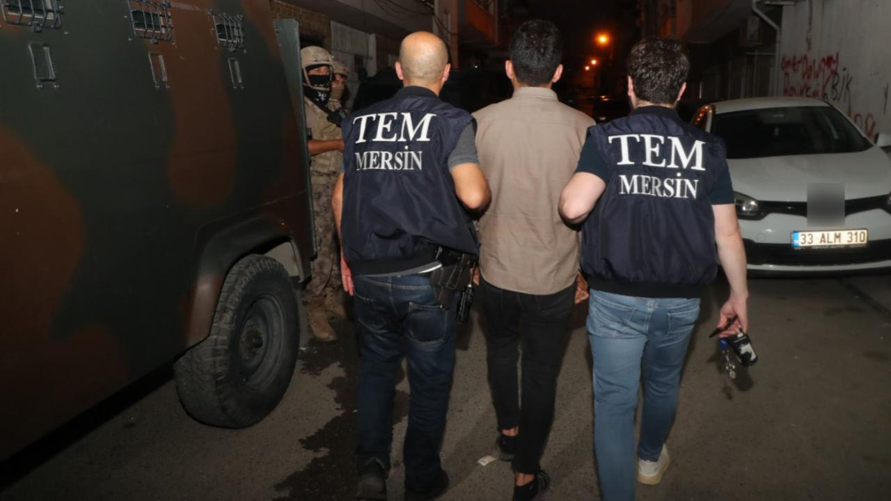 Mersin'de PKK/KCK operasyonu: 12 Gözaltı