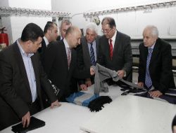 Irak Ticaret Bakanı Çelebi, Ankaralı Giyim Sanayicilerini Ziyaret Etti.