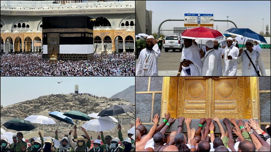 Türk hac kafilelerinin tamamı kutsal topraklara ulaştı!