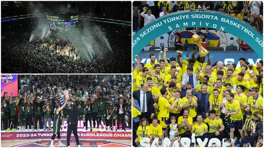 Basketbolda sezon sona erdi, şampiyonlar belli oldu