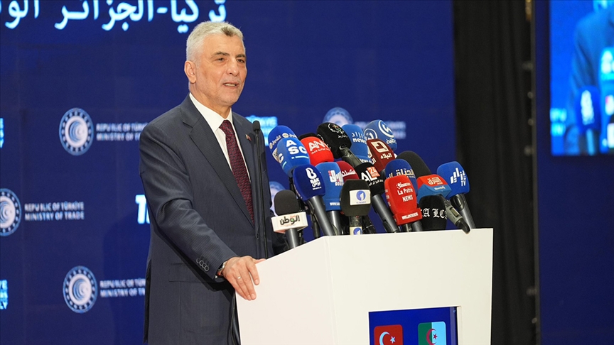 Bolat: Cezayir'le ortak ticaret hacmi hedefini 10 milyar dolara ulaştırma konusunda emin adımlarla ilerliyoruz
