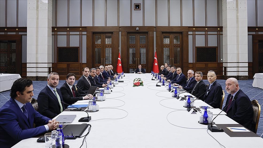 Ekonomi Koordinasyon Kurulu, Cumhurbaşkanı Yardımcısı Yılmaz başkanlığında toplandı