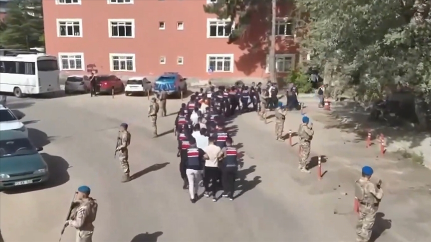 Organize suç örgütlerine yönelik "Kuyu-6" operasyonunda 75 şüpheli yakalandı