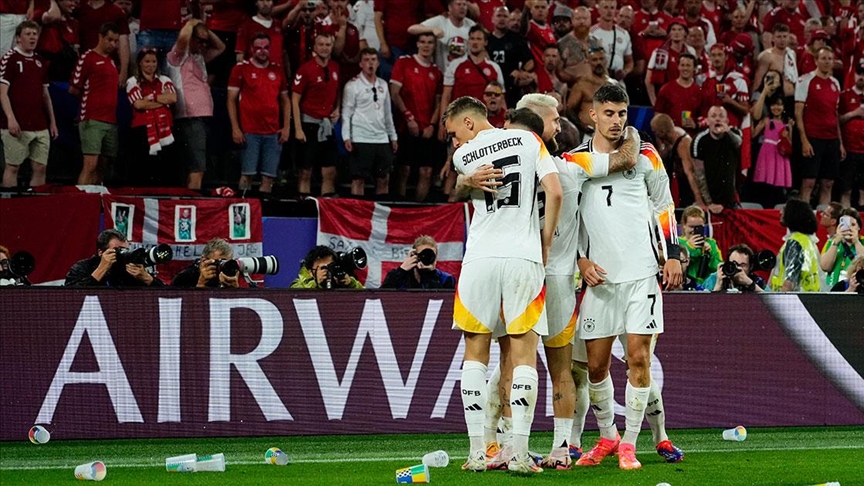 Ev sahibi Almanya, EURO 2024'te çeyrek finalde!