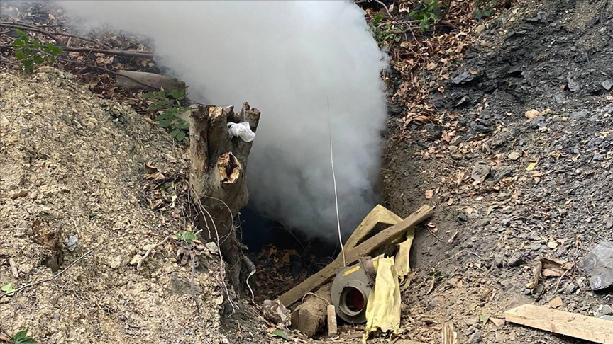 Zonguldak'ta ruhsatsız işletilen 6 maden ocağı imha edildi