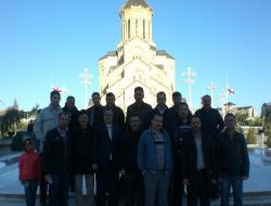 Ergisad Heyetinden, Türkçe Olimpiyatları'na Katılacak Gürcistan Ekibine Manevi Destek