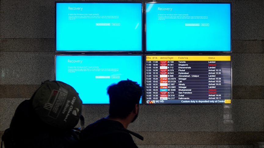 Yazılım sorunu nedeniyle dünya çapında uçuş iptali 4 kattan fazla arttı