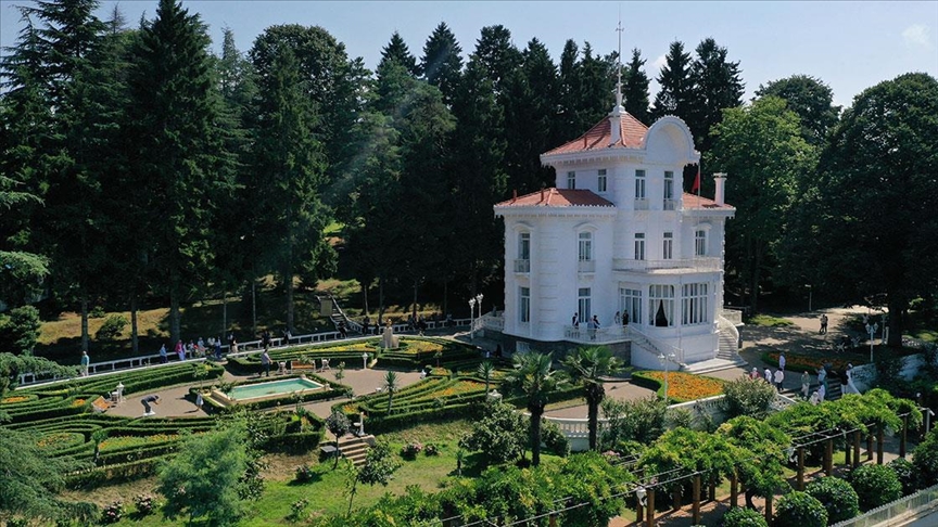 Büyük Önder'in adını taşıyan köşk yılın ilk yarısında 95 bin ziyaretçi ağırladı