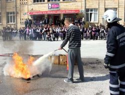'yangın Güvenliği Ve Yangın Eğitimi' Çalışmaları Sürüyor