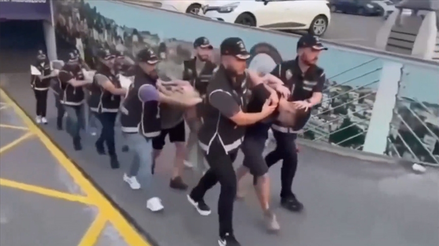 "Kuyu-14" operasyonlarında organize suç örgütü üyesi 15 şüpheli yakalandı