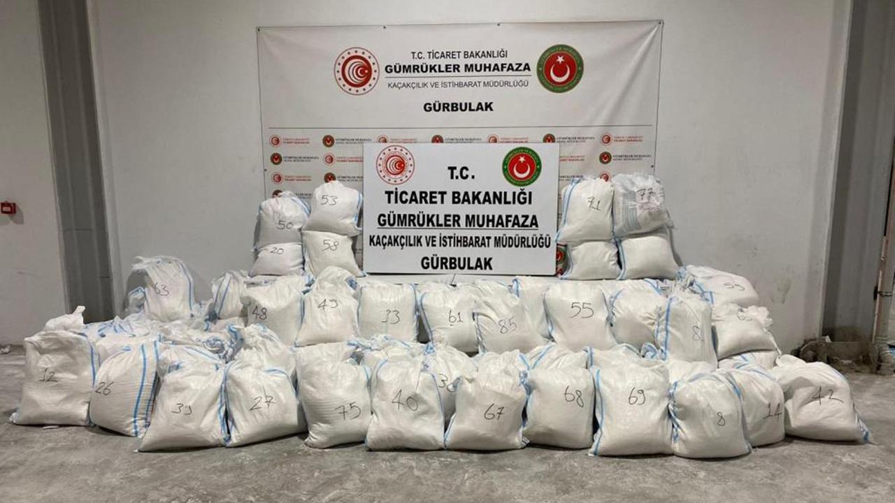 Gümrük Muhafazadan Rekor Uyuşturucu Yakalaması