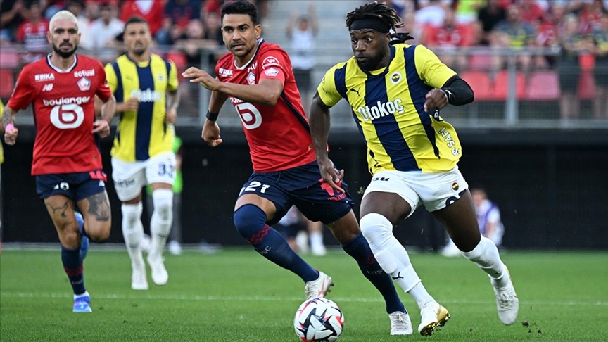 Fenerbahçe Lille'e 2-1 mağlup oldu