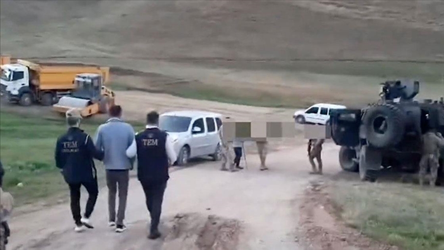 Bölücü terör örgütüne yönelik "Gürz-8" operasyonlarında 222 şüpheli yakalandı