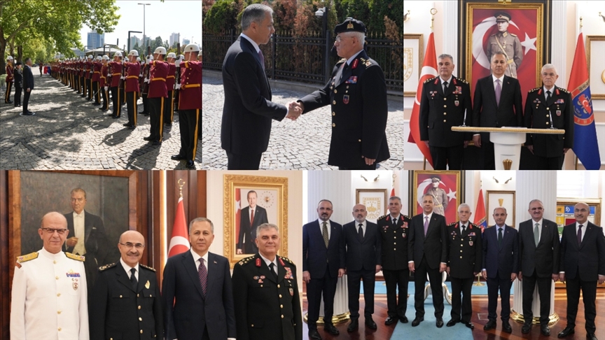 Jandarma Genel Komutanlığı'nda devir teslim töreni