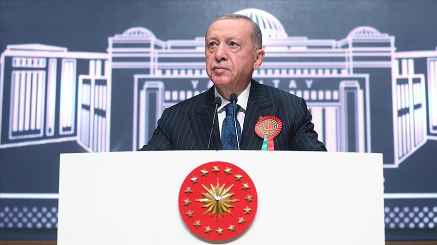 Cumhurbaşkanı Erdoğan: Türkiye Yüzyılının yargı vizyonunu güven veren bir adalet sistemi olarak belirledik