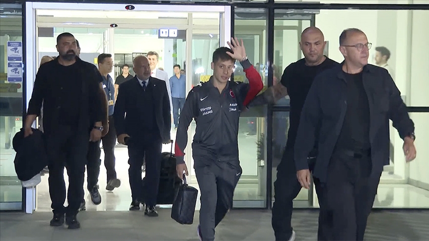 A Milli Futbol Takımı İzmir'de..