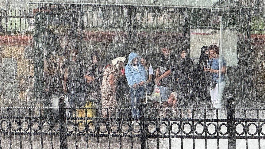 İstanbul, Tekirdağ ve Kırklareli için sağanak uyarısı