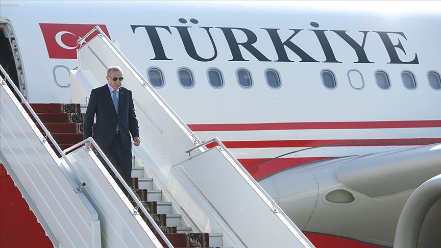 Cumhurbaşkanı Erdoğan, ABD temasları sonrası yurda döndü