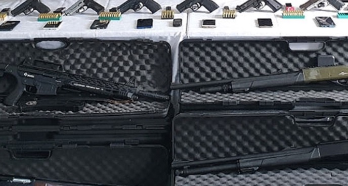 İstanbul'da silah kaçakçılığı operasyonu: 9 gözaltı