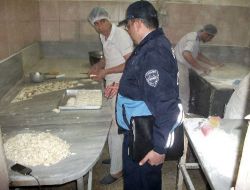 Kırşehir Zabıtası Gıda İmalathanelerini Denetledi