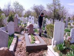 Mezarlıktaki Çiçek Hırsızlığı Şaşırttı