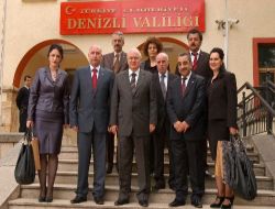 Denizli Kale İlçesi, Kardeş Şehri Kosova İpek'ten Misafirlerini Ağırladı