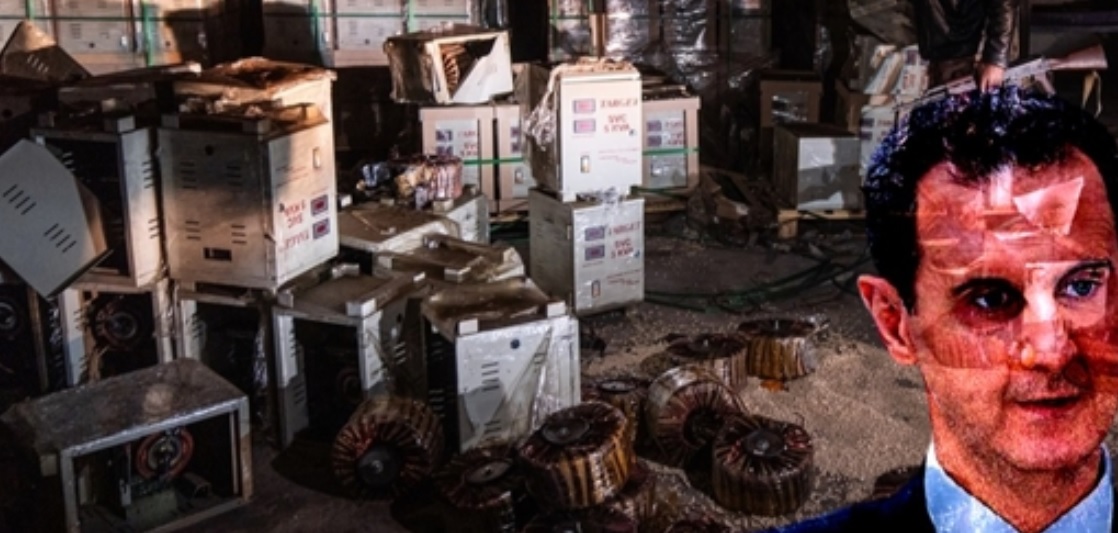 Baas rejiminin devrilmesinin ardından uyuşturucu imalathaneleri gün yüzüne çıkıyor